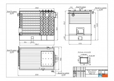 Котел водогрейный КВБр-1,16
