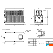 Котел водогрейный КВа-1,16